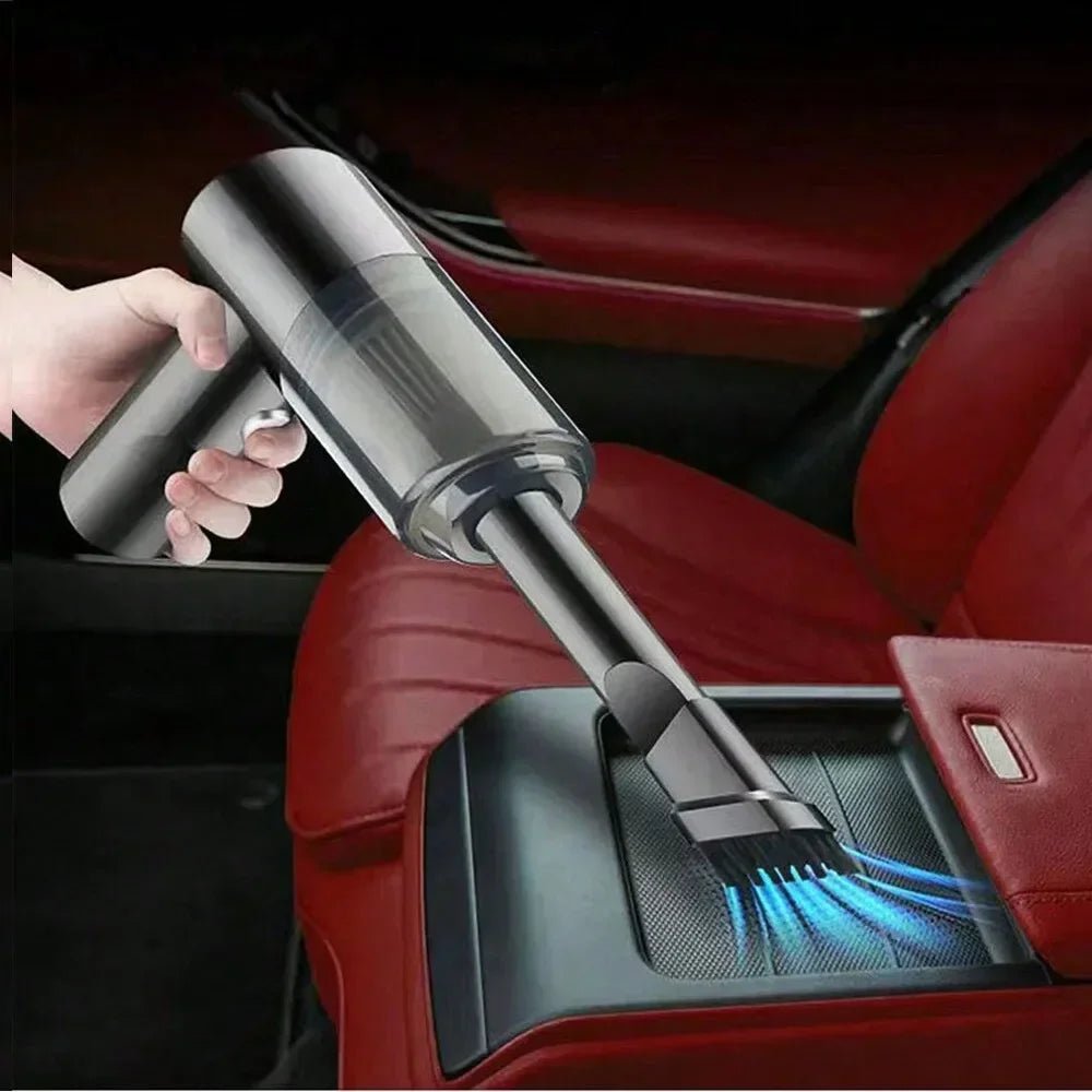 Car Vacuum Cleaner, Wireless Charging, Dual - purpose Suction and Blowing - Omystec
