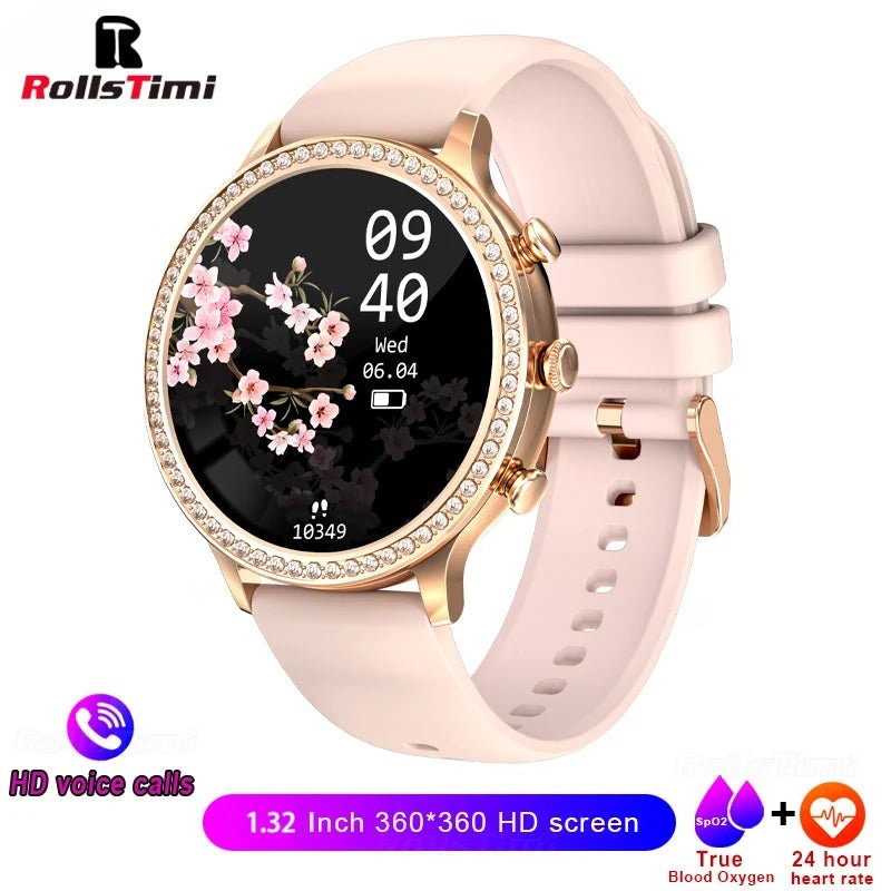 Fashion Luxury Smart Watch Women - Omystec