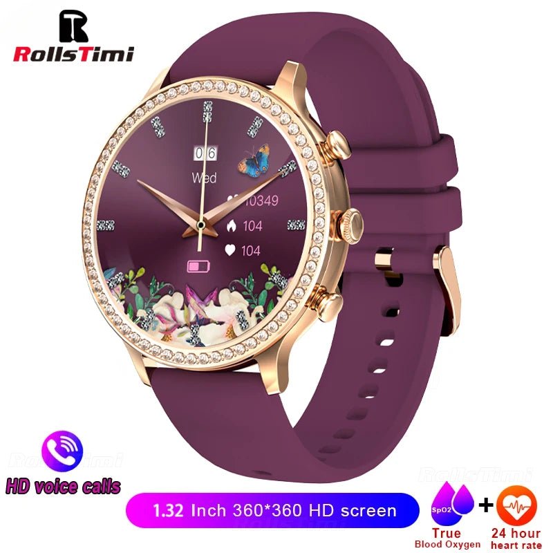 Fashion Luxury Smart Watch Women - Omystec