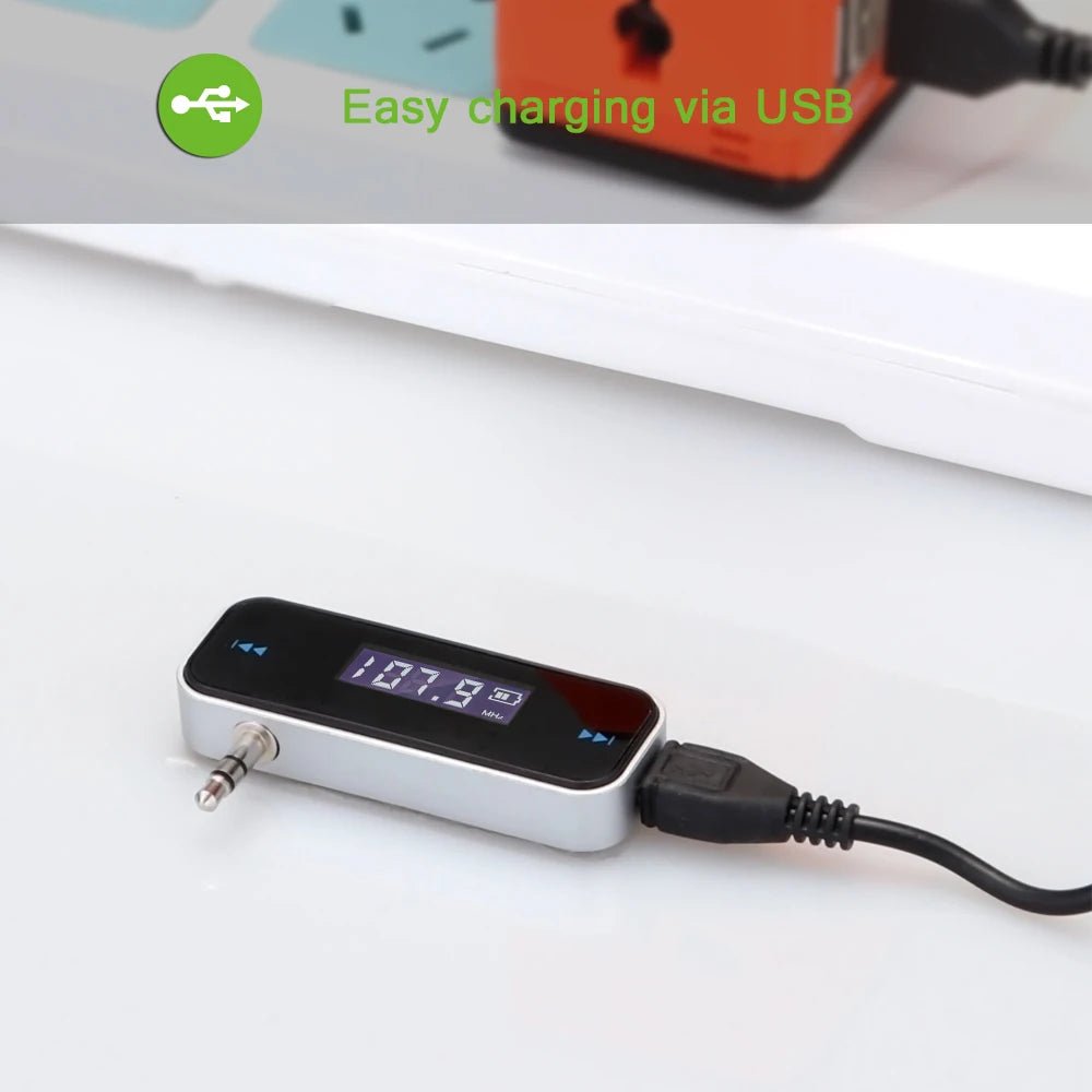 High Quality FM Transmitter Wireless LCD - Omystec