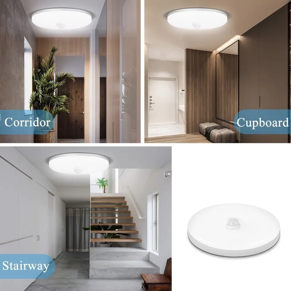 Led Ceiling Lamp With Motion Sensor - Omystec
