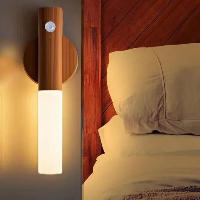 LED Wood Wall Lamp Atmosphere - Omystec