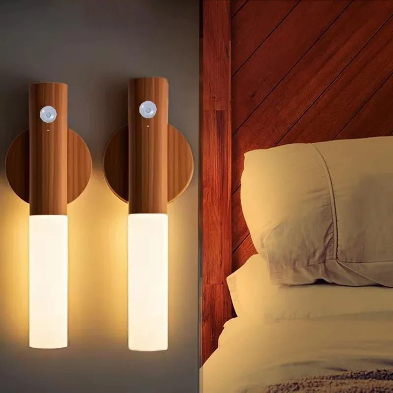 LED Wood Wall Lamp Atmosphere - Omystec