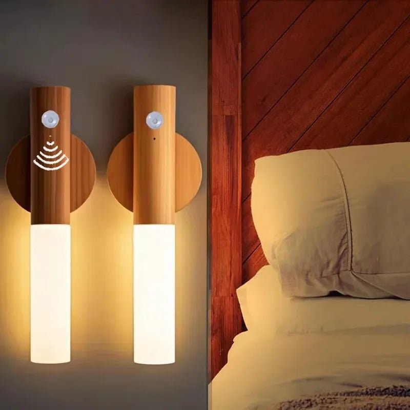 LED Wood Wall Lamp Atmosphere - Omystec
