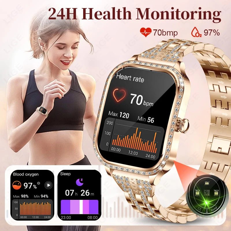 LIGE Smart Watch Women - Omystec