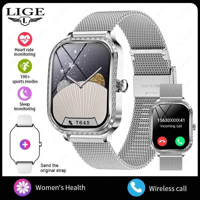 LIGE Smart Watch Women - Omystec