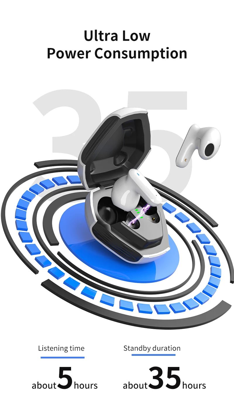 LY09 TWS Wireless Headset Bluetooth 5.2 Earphone HIFI HD Sound Quality Stereo - Omystec