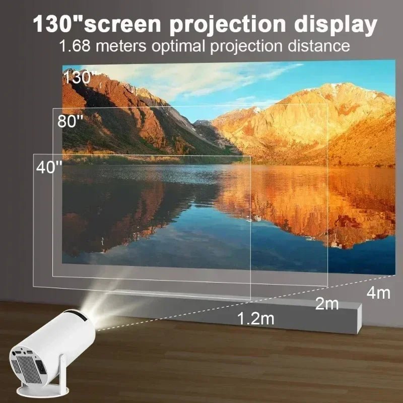 Magcubic Projector HY300 PRO 4K Android 11 Dual Wifi6 1080P 1280*720P - Omystec