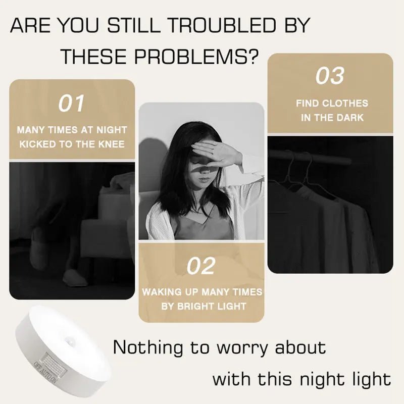 Motion Sensor Light Bedroom Home Decoration Lights - Omystec