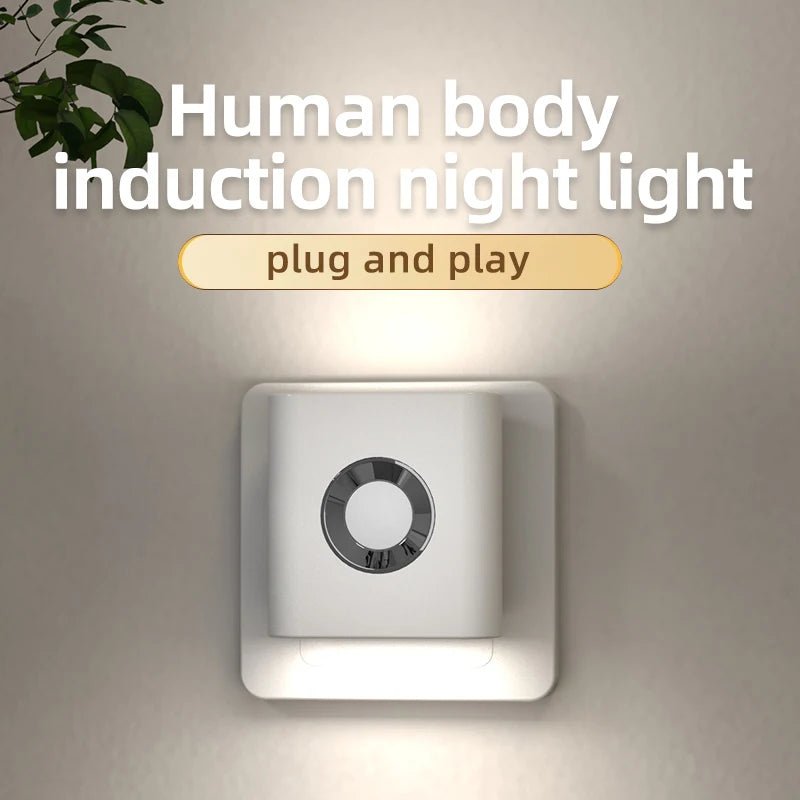 Motion Sensor Light LED Type C Rechargeable Wireless Night Light For Bedroom Staircase Hallway Indoor Closet Light - Omystec