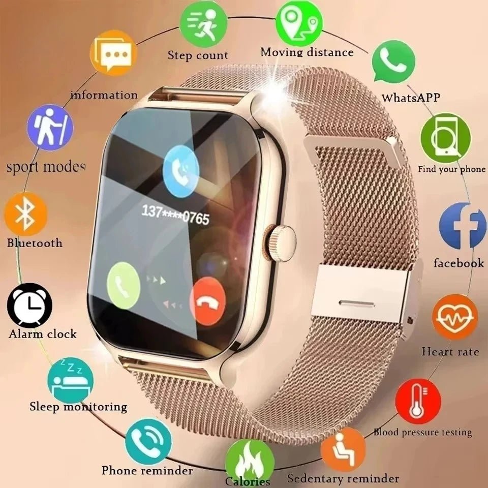 New Smart Watch for Men Women Newest Sport SmartWatch - Omystec