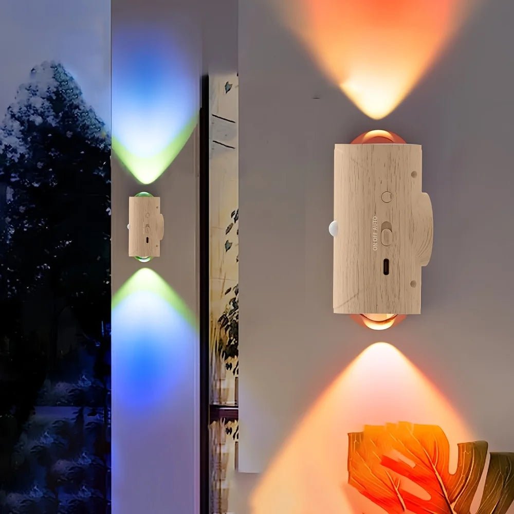 RGB Gradient LED Night Light with Motion Sensor - Omystec
