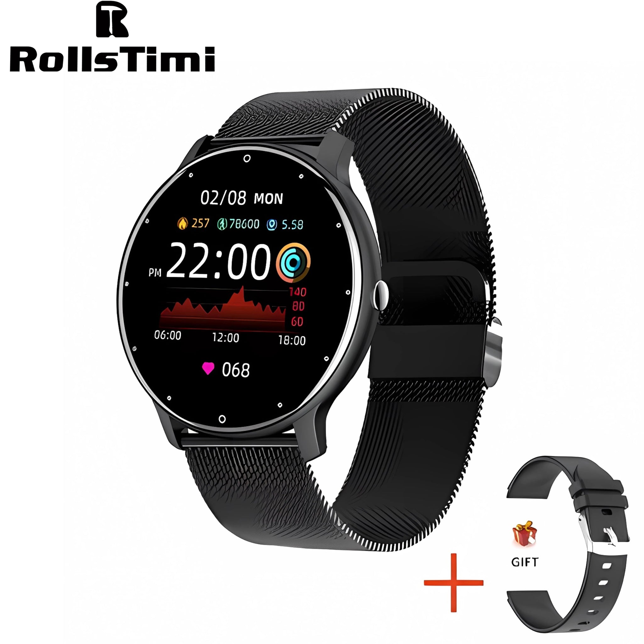 Rollstimi Smart Watch Men Bluetooth Call - Omystec