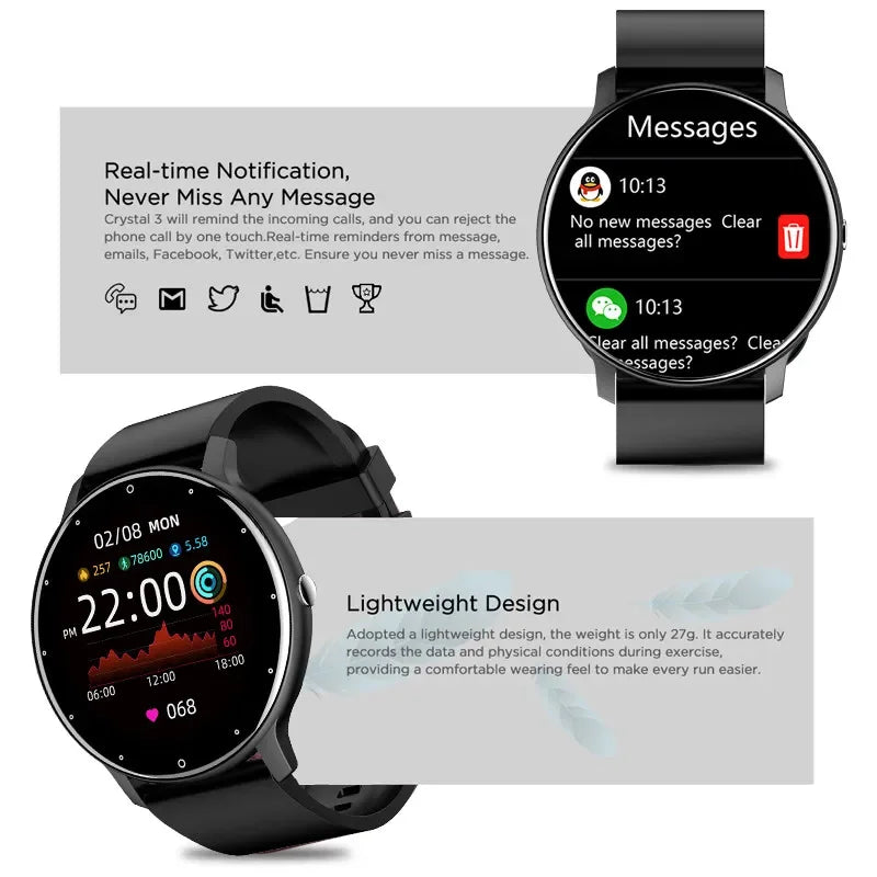 Rollstimi Smart Watch Men Bluetooth Call - Omystec