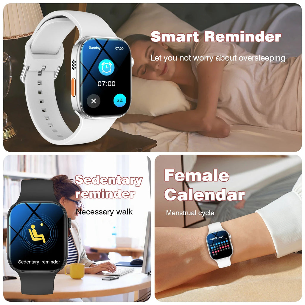 Smart watch, wireless calling, multi - sport mode, unisex - Omystec