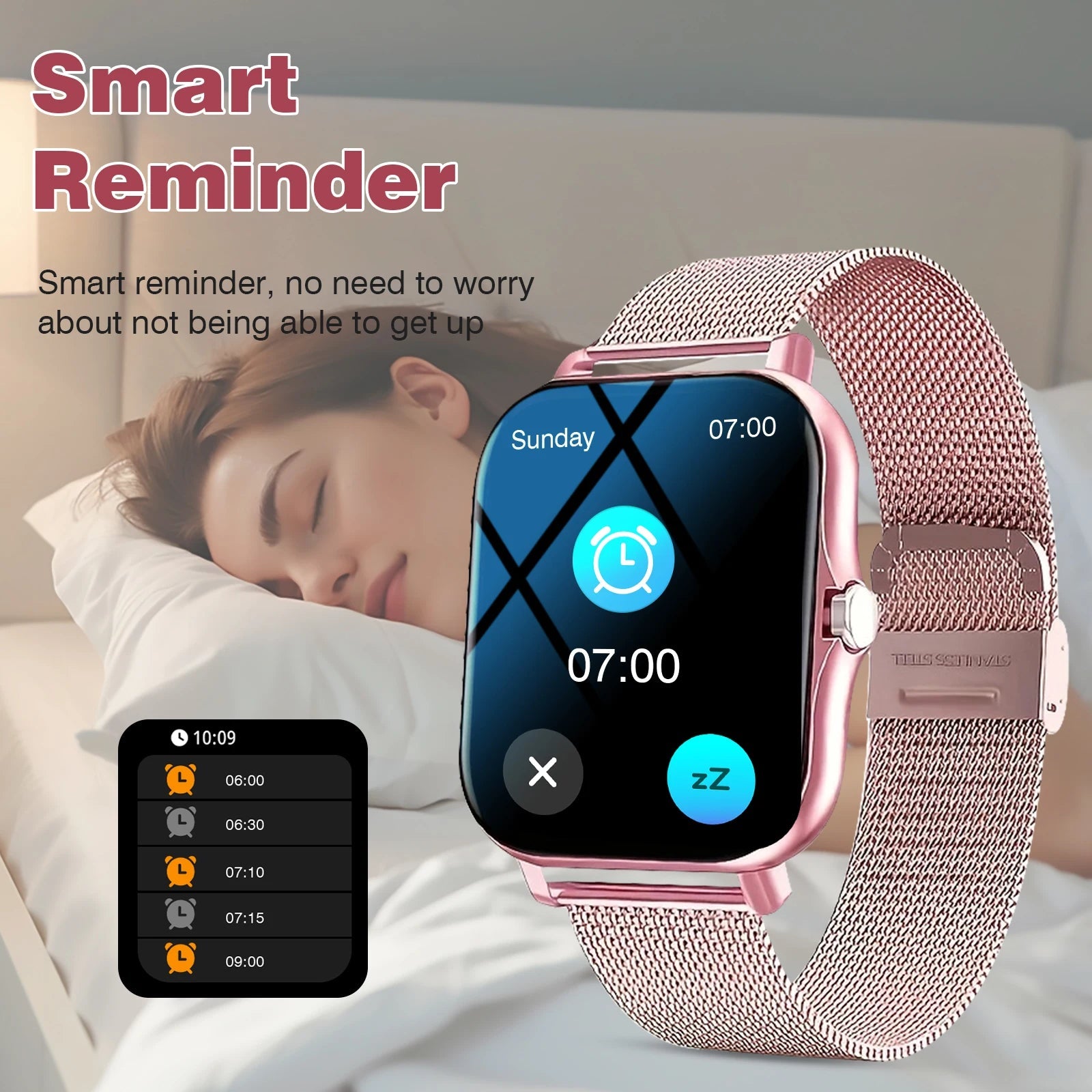Smartwatch, phone answering/calling, multi - sport mode - Omystec