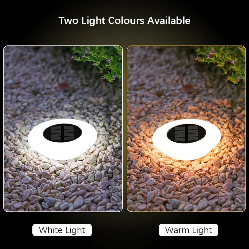 Solar Ground Lights,14LED Waterproof Outdoor for Garden Pathway - Omystec