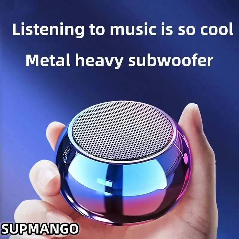 Supmango M3 Flash Wireless Bluetooth 5.0 Mini Speaker Portable - Omystec