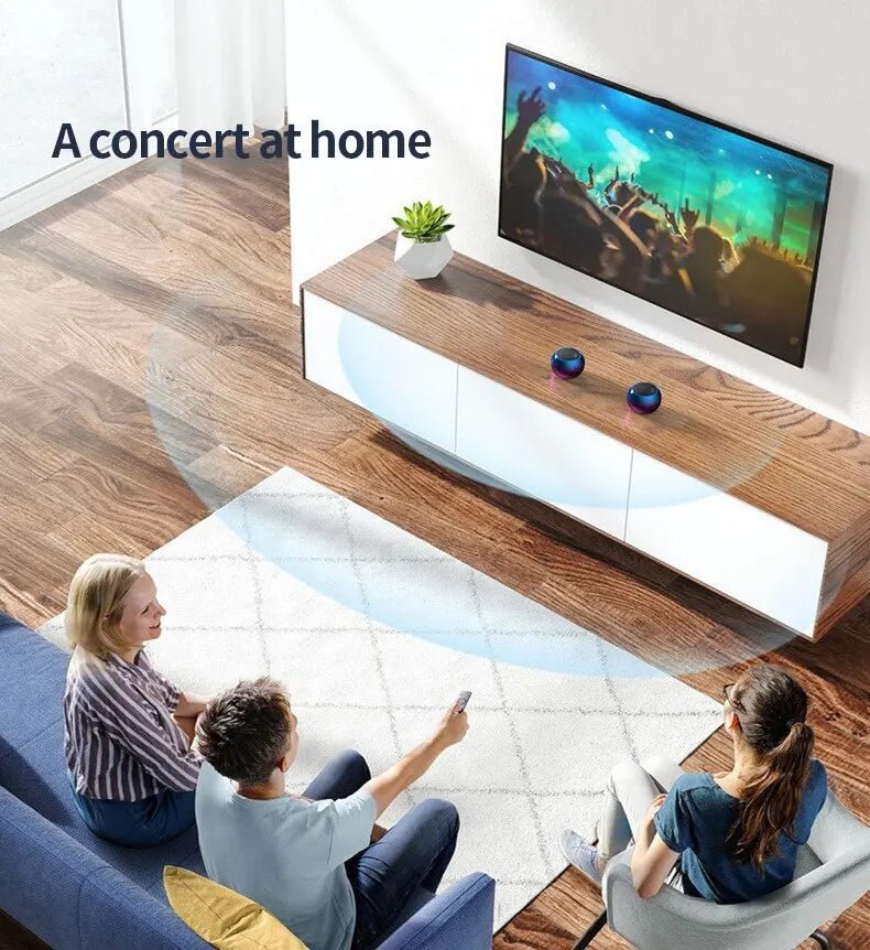 Supmango M3 Flash Wireless Bluetooth 5.0 Mini Speaker Portable - Omystec