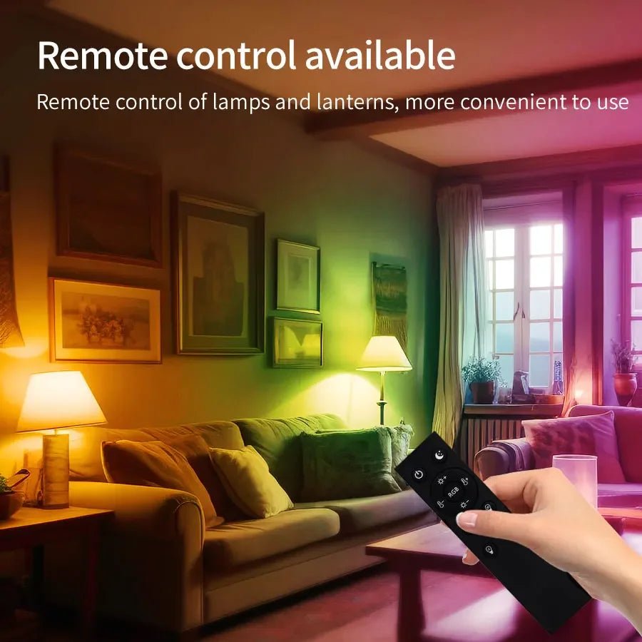 Tuya Smart LED Light Bulb Bluetooth RF Remote Group Control Smart Life RGB Spotlight - Omystec