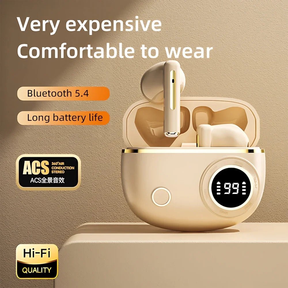 TWS Wireless Bluetooth Headset LED Display - Omystec