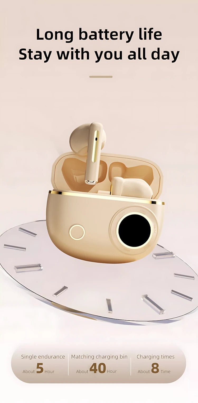 TWS Wireless Bluetooth Headset LED Display - Omystec