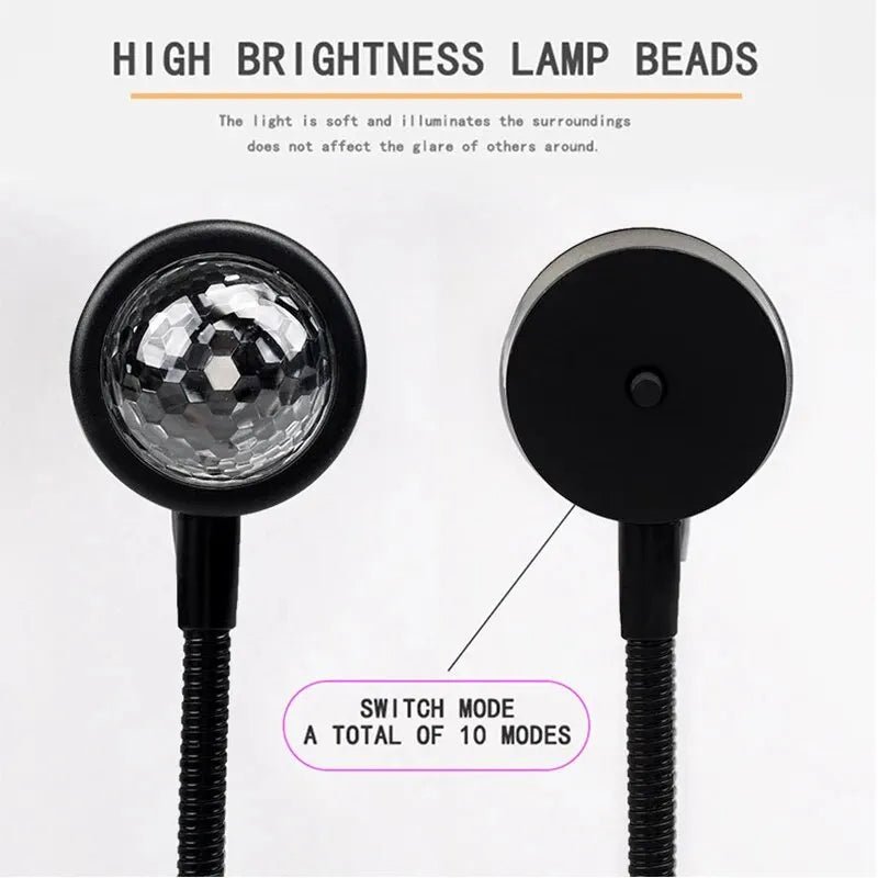 Voice Control Romantic LED Starry Sky Night Light 5V USB Powered Galaxy Star Projector Lamp - Omystec