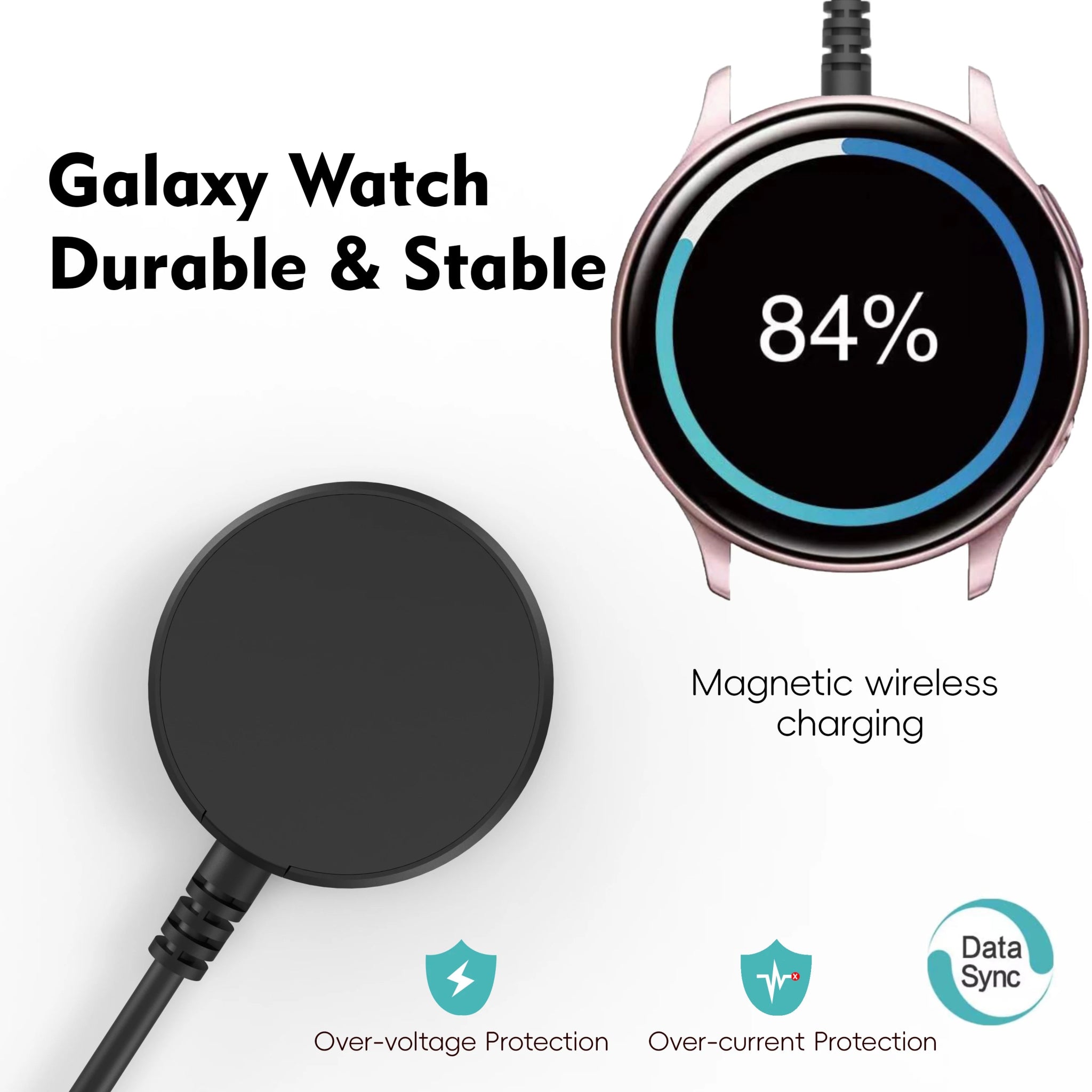 Wireless charger Galaxy Watch Charger - Omystec