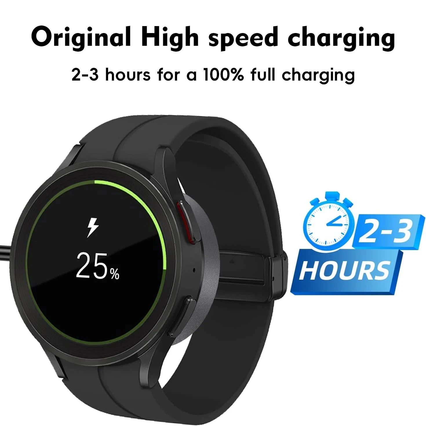 Wireless charger Galaxy Watch Charger - Omystec