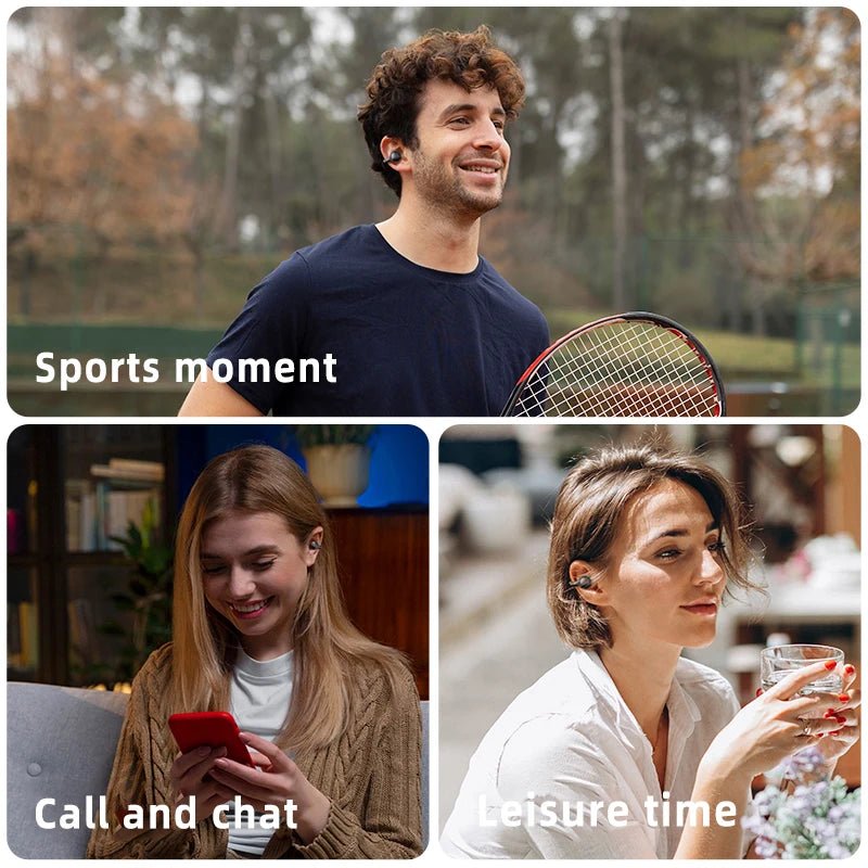 Wireless Headphones Bluetooth Headset With Mic - Omystec