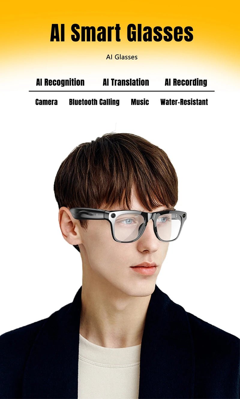 Xiaomi Mijia Smart Glasses 4K HD - AI Camera 100MP Bluetooth - Omystec